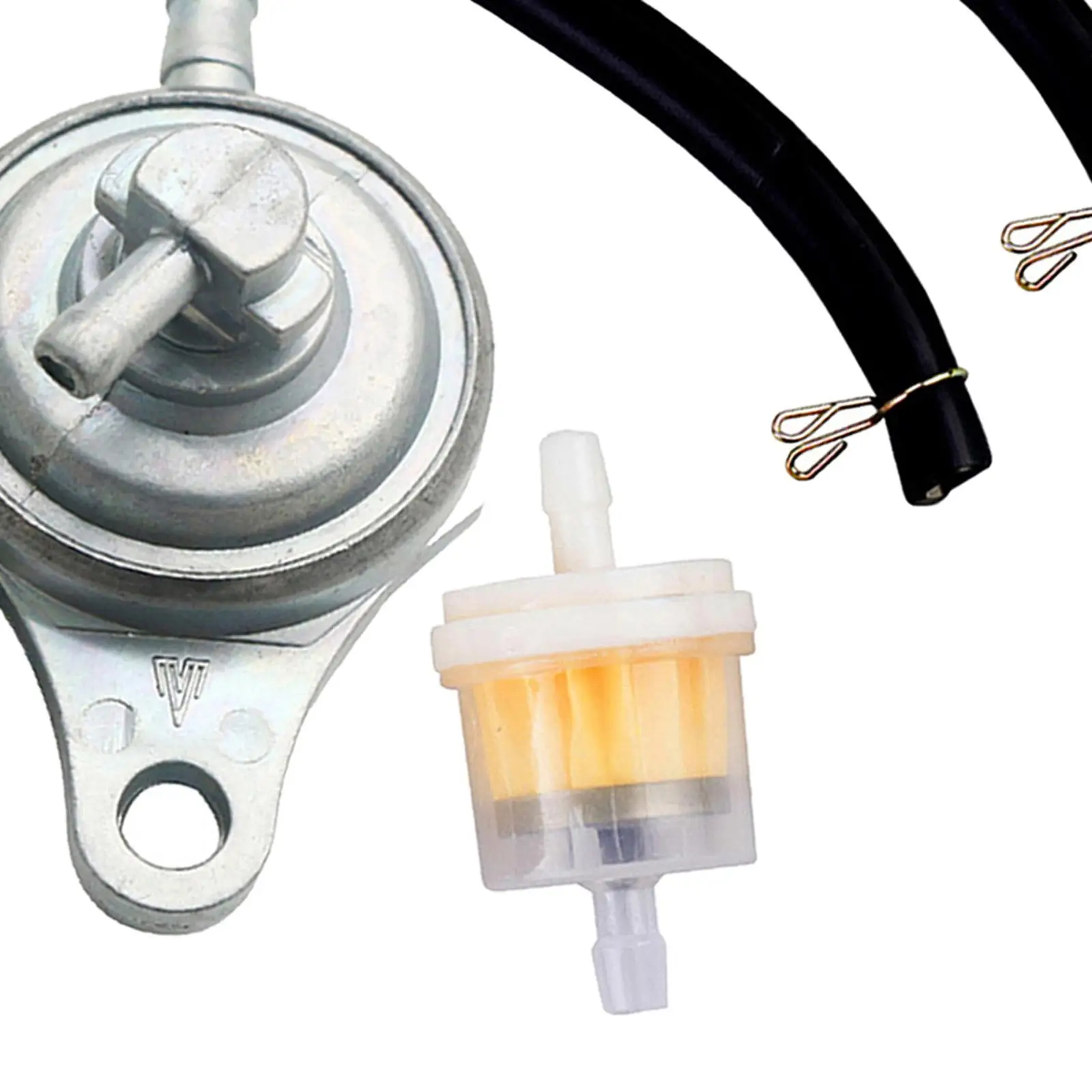 Fuel Oil Petcock Pump Switch/ Replacement/ Motorcycle Parts/ Accessories/ Shut Off Switch for 50cc 125cc 150cc Gy6 Engine ATV