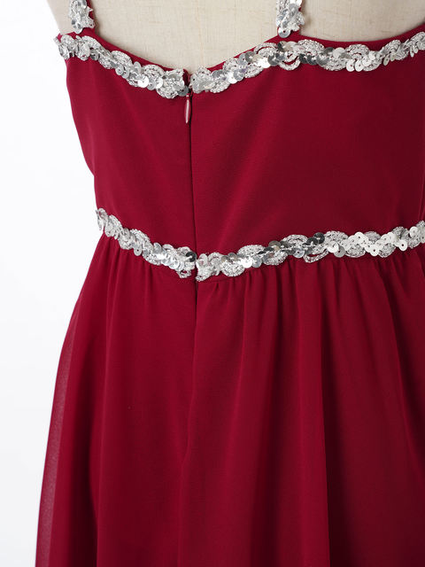 Raspberry chiffon clearance embellished maxi dress