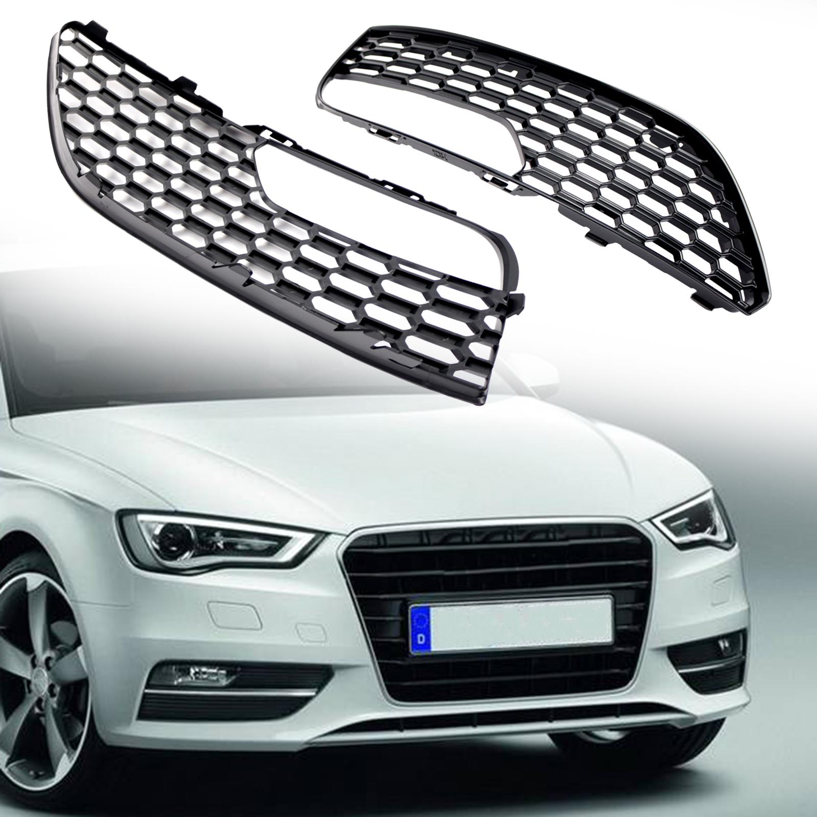 2x Fog Light Cover Grilles 8V3807681 8V3807682 for Audi A3 S3 2012-2016