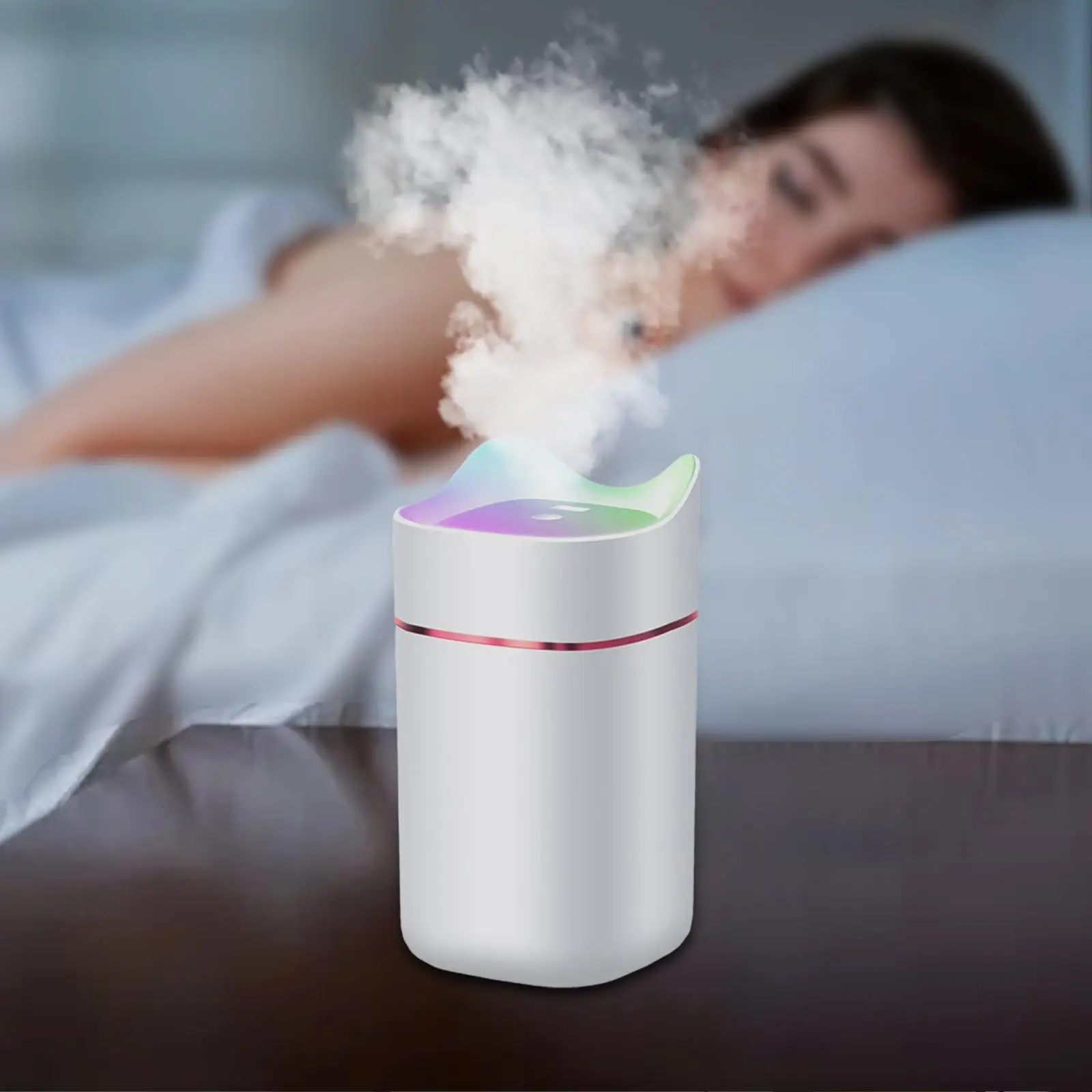 Air Humidifier Quite  1.4L USB Humidifier Essential  for Desktop Car Office Bedroom