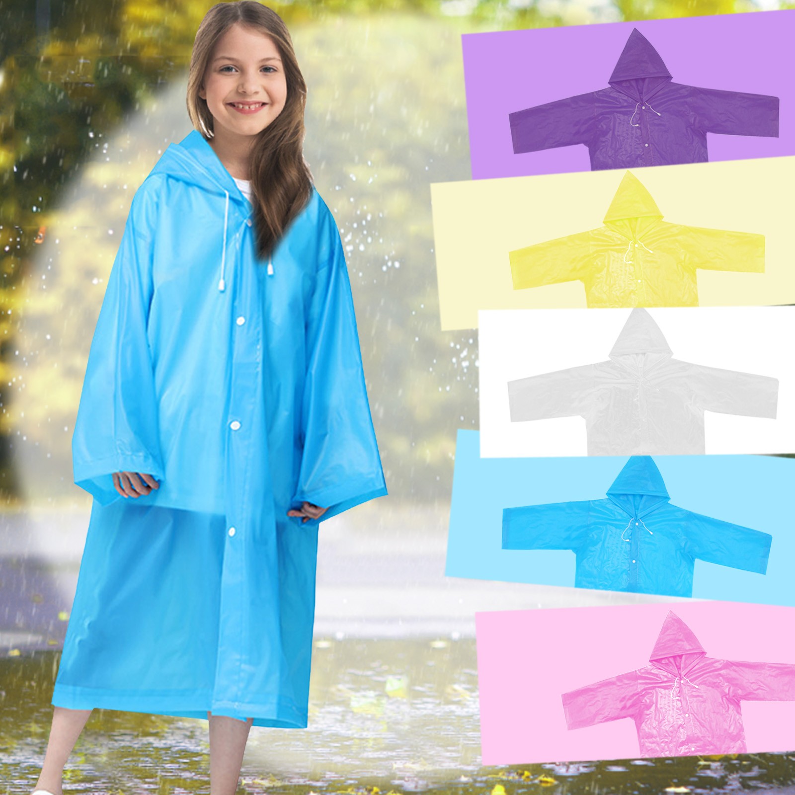 Rain Coat Rainwear Clothes Cover 