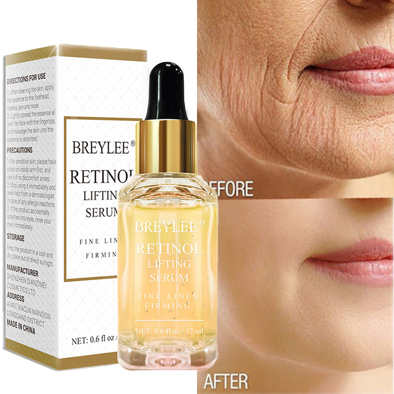 Best of BREYLEE Retinol Anti-Aging Face Serum Collagen Remove Wrinkle Fade Fine Lines Repair Tighten Skin Firming Lift Essence Skin Care Reviews & Tips