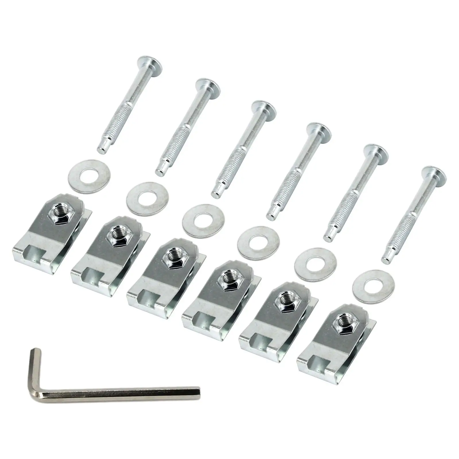 19Pcs Truck Bed Mount Bolts Kit Moulding  ,6Pcs Washers ,Hardware Fits for    97-2014 924-313 W708605-S436 W709424-S901