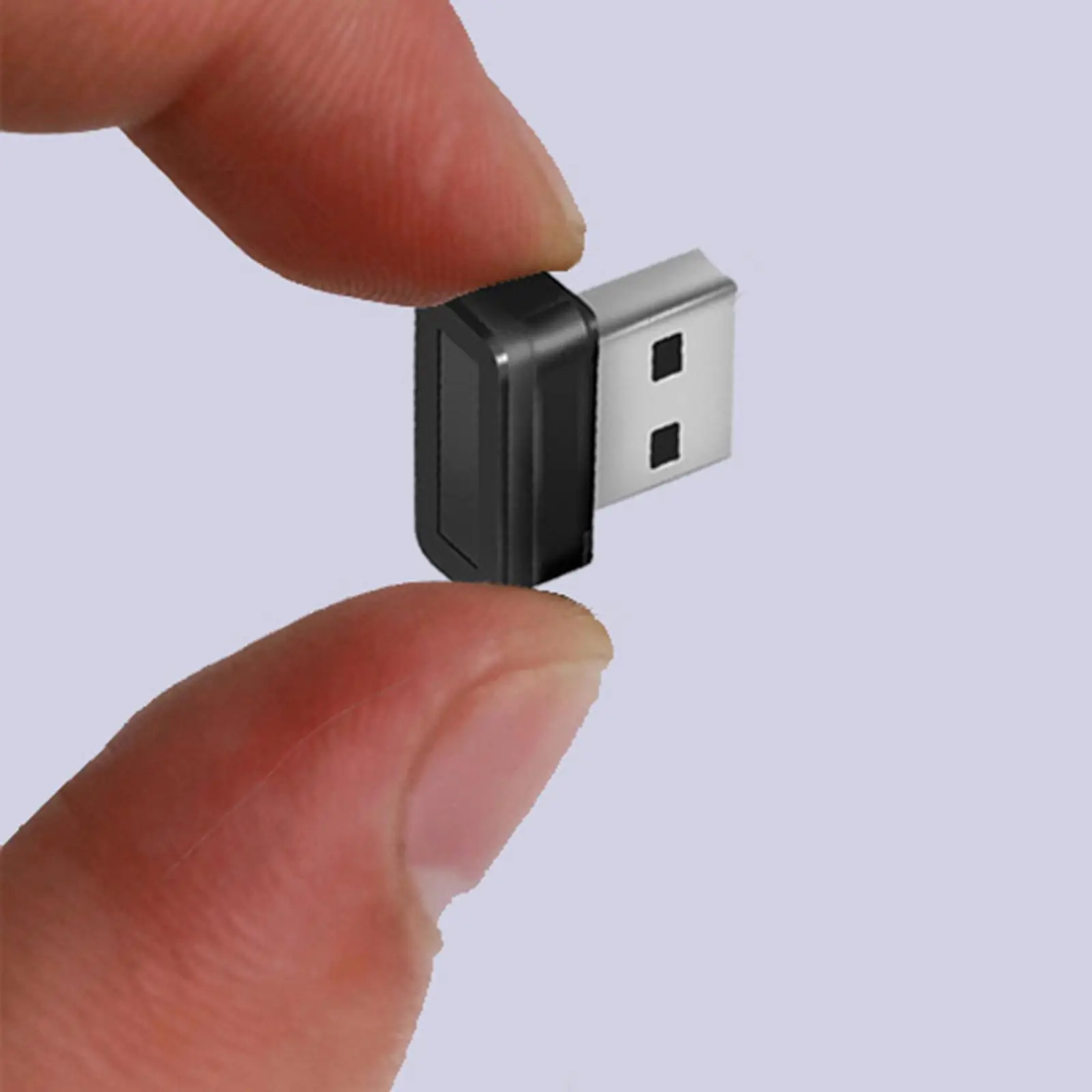 Portable USB Fingerprint Reader 360° Anti Spoofing Speedy Matching Fingerprint Scanner 10 sets of fingerpint use