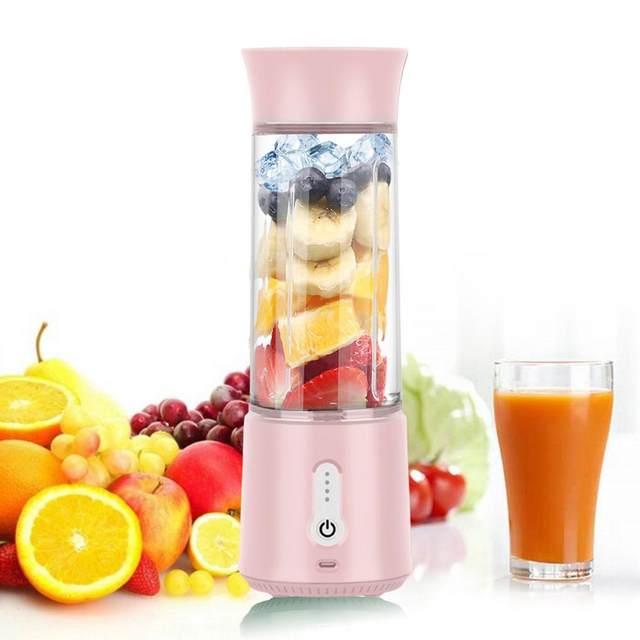 Wireless portable juicer, new 360 degree juicer portable electric juicer,  grape watermelon orange tomato advanced electric juicer, USB rechargeable