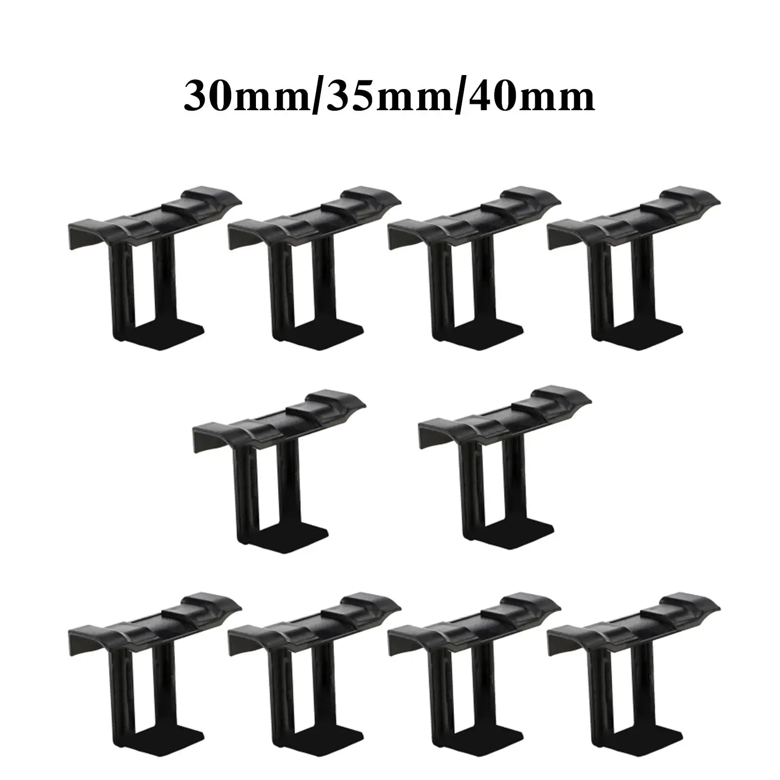 10x Solar Panel Water Drainage Clips Pv Modules Cleaning Clips Photovoltaic Clip