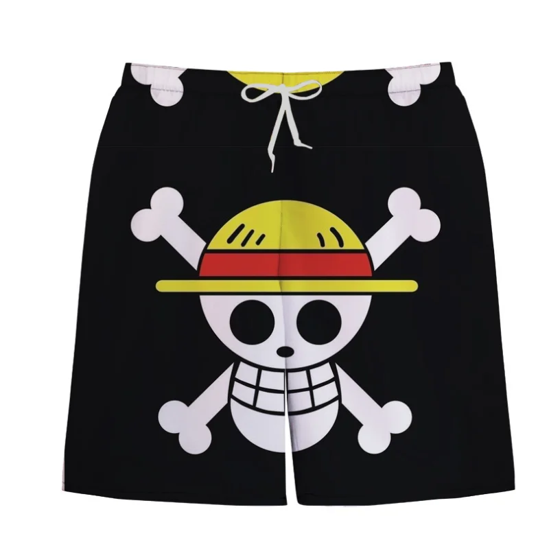 One Piece Shorts Straw Hat Crew