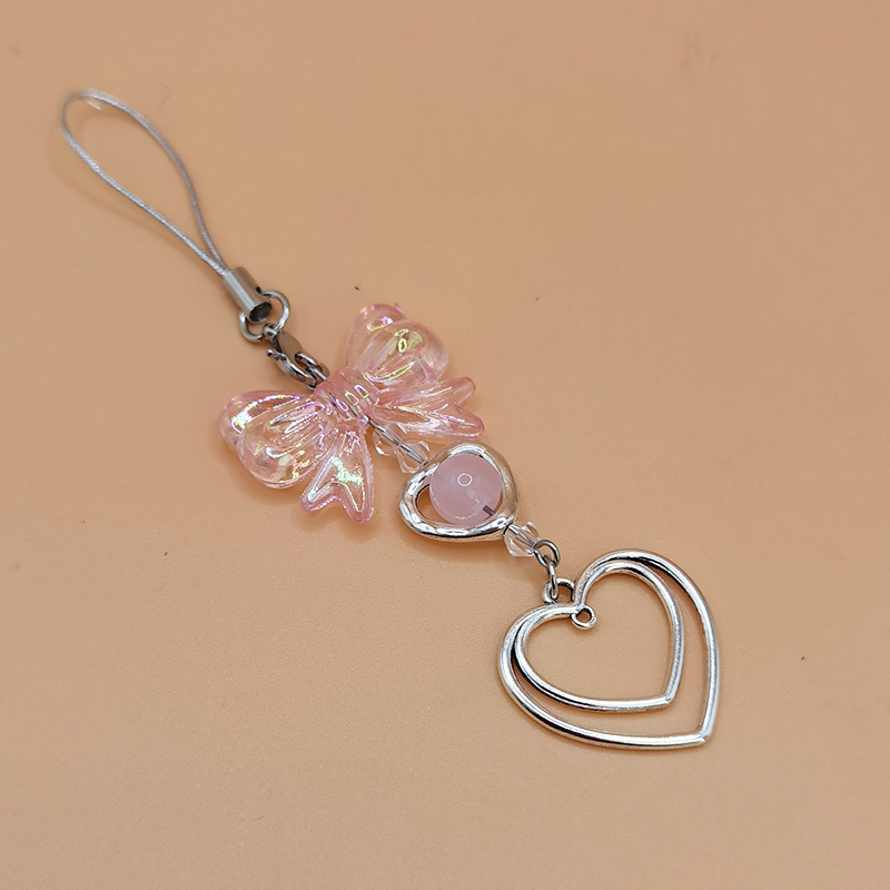 Funky Y2K Hand Perlen Handy Schlüsselanhänger Charm Strap Kawaii süße Kette Lanyard Anhänger Mädchen Geschenk für IPhone/Samsung/HUAWEI – Detail 7