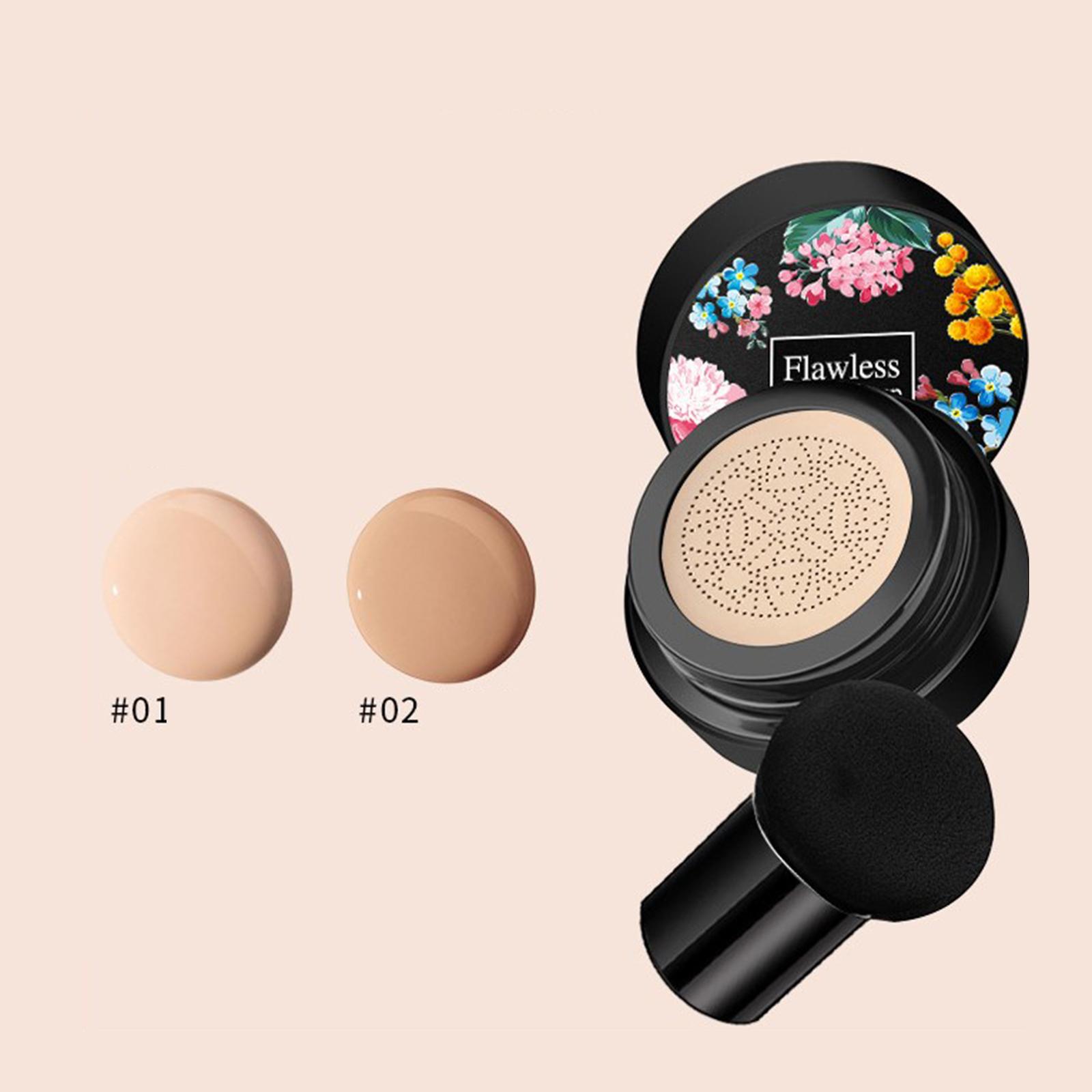 Air Cushion cc Cream Smoothly Makeup Waterproof Matte Natural Light Weight Even Skin Pigment Concealer Liquid Foundation BB