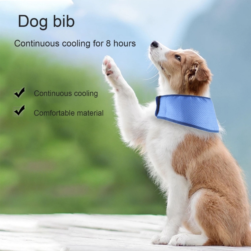 Title 8, 2024 New Dog Summer Cooling Collar Anti-Sunstro...