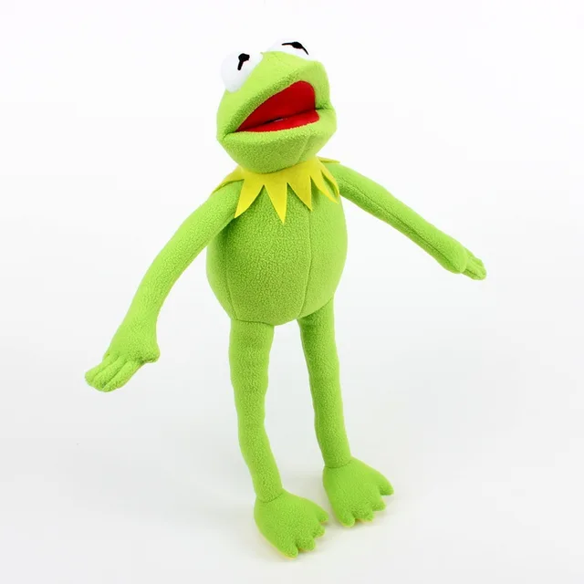 Kermit Frog Hand Puppet Doll Schoolbag Green Plush Toy Big Abdominal  Language Performance Props - AliExpress