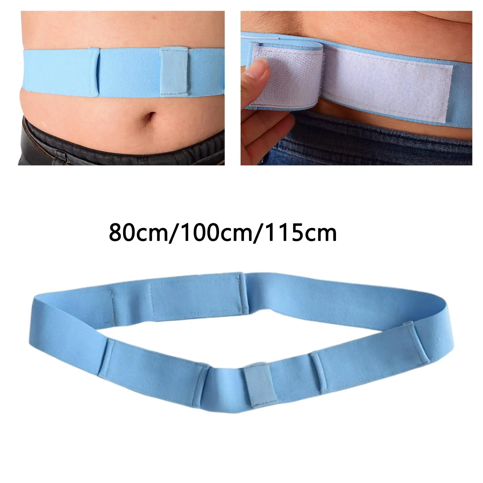 Abdominal Dialysis Belt Porous Mesh Holder for Peritoneal Care Protection