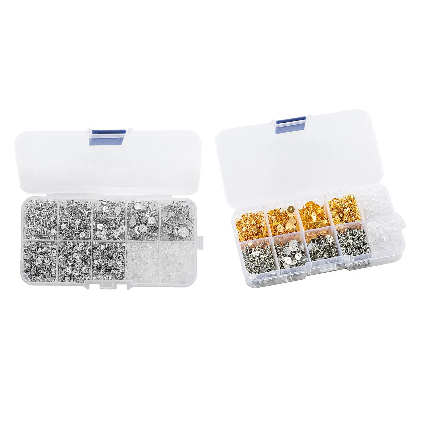  Earrings Flat-Bottomed  Kit for Jewelry Making DIY Crafting