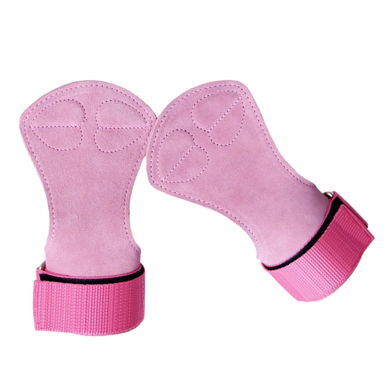Anti Slip Weight Lifting Gloves Leather Palm Protection Durable Deadlifts Workout Gloves Lifting Pads for Workout Cycling Gym