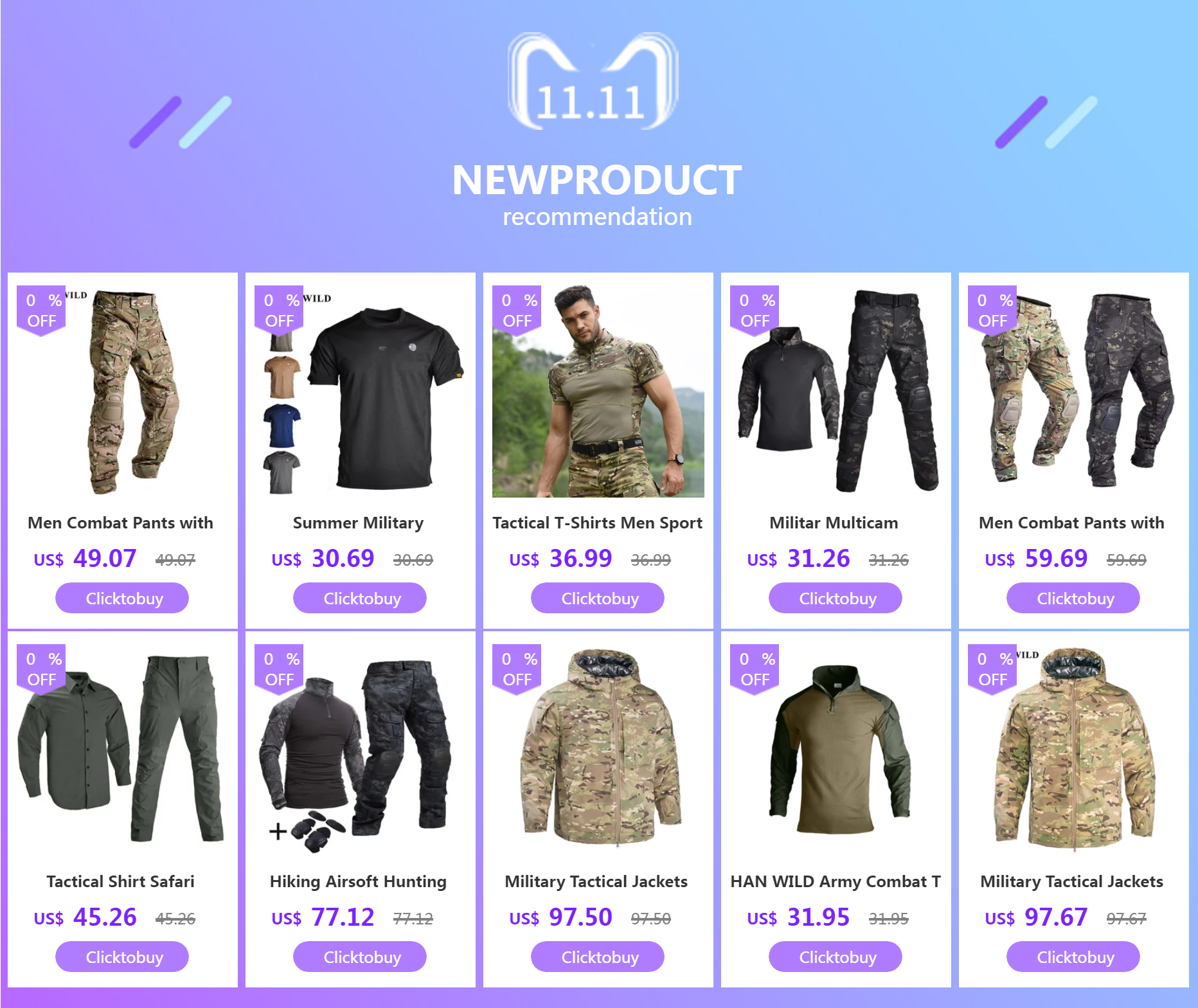 de caminhada, Airsoft Vestuário militar, Roupas de