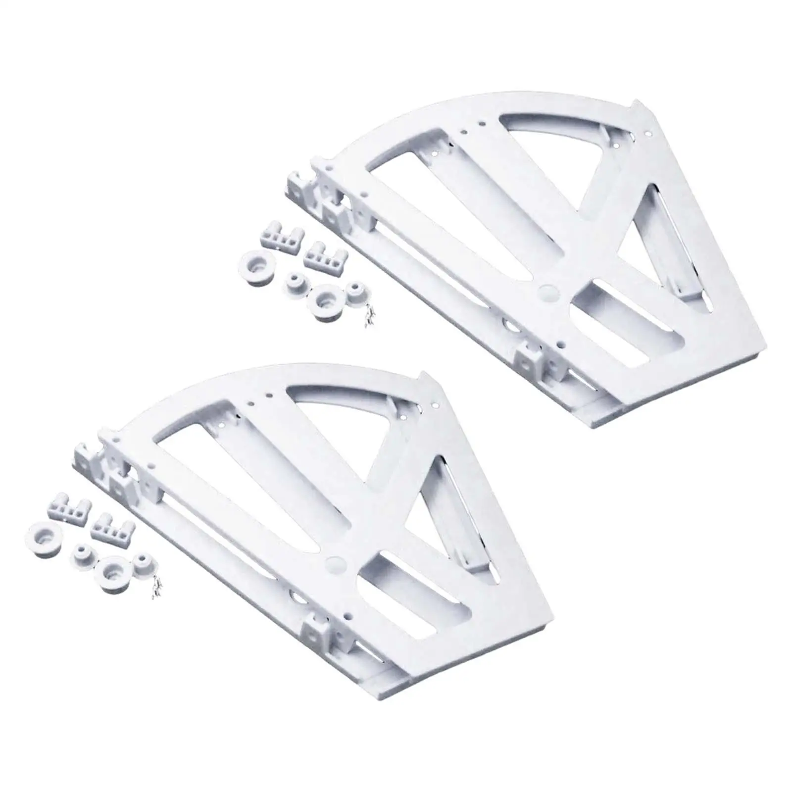 2Pcs Shoes Drawer Hinge Shoes Drawer Flipping Frame, Home Furniture Bedroom Easy to Install Tipping Shoes Drawer Accessories