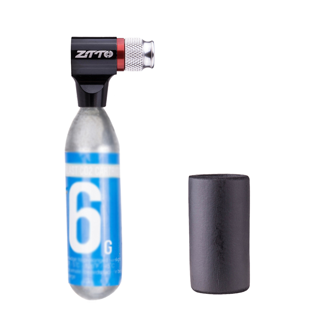 Title 3, ZTTO MTB Fahrrad CO2 Patrone Adapter Mini CO2 I...