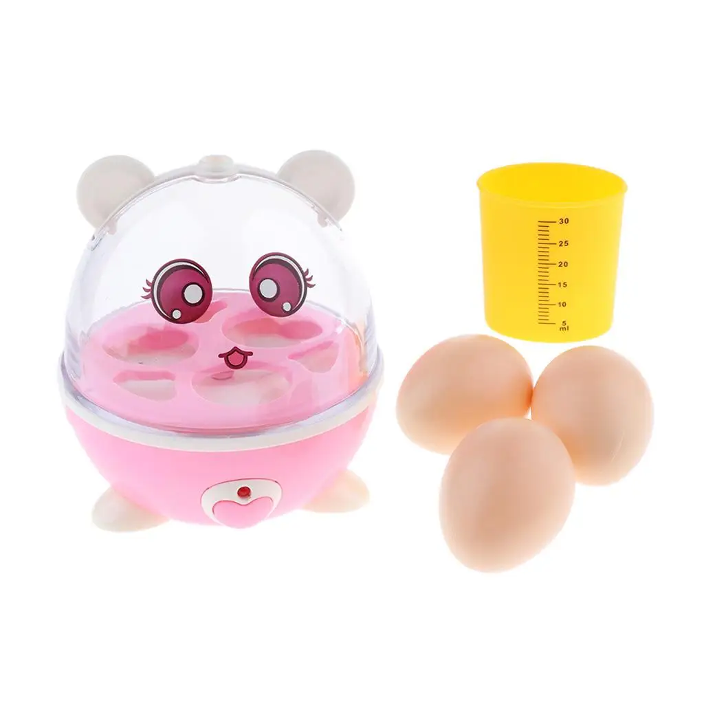 Egg Cooker Kitchen Educational Toy Set Pretend Play Playset for Kids
