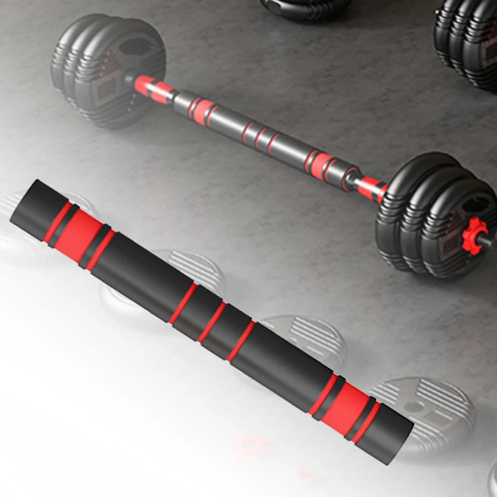 Dumbbell Handle Weightlifting Accessories Durable Adapter Men Women Strength Dumbbell Extension Bar for Training Sport Gym