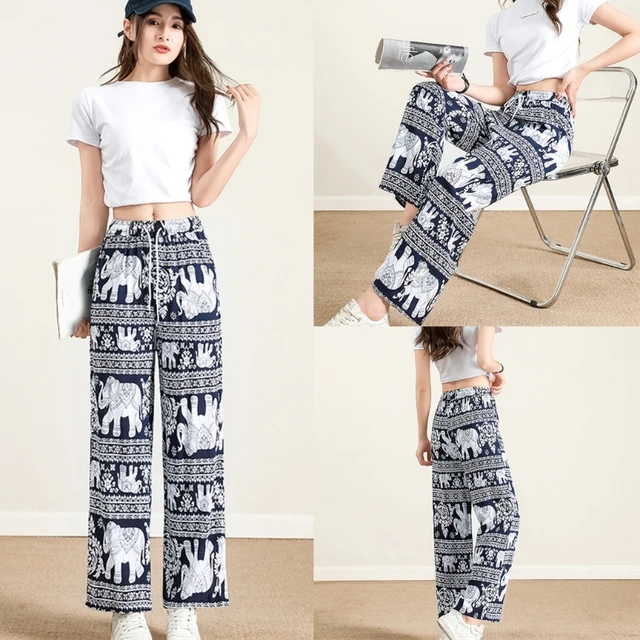 Multi Wave Print Wide Leg Pants*FINAL SALE* – Shop Style Your Senses