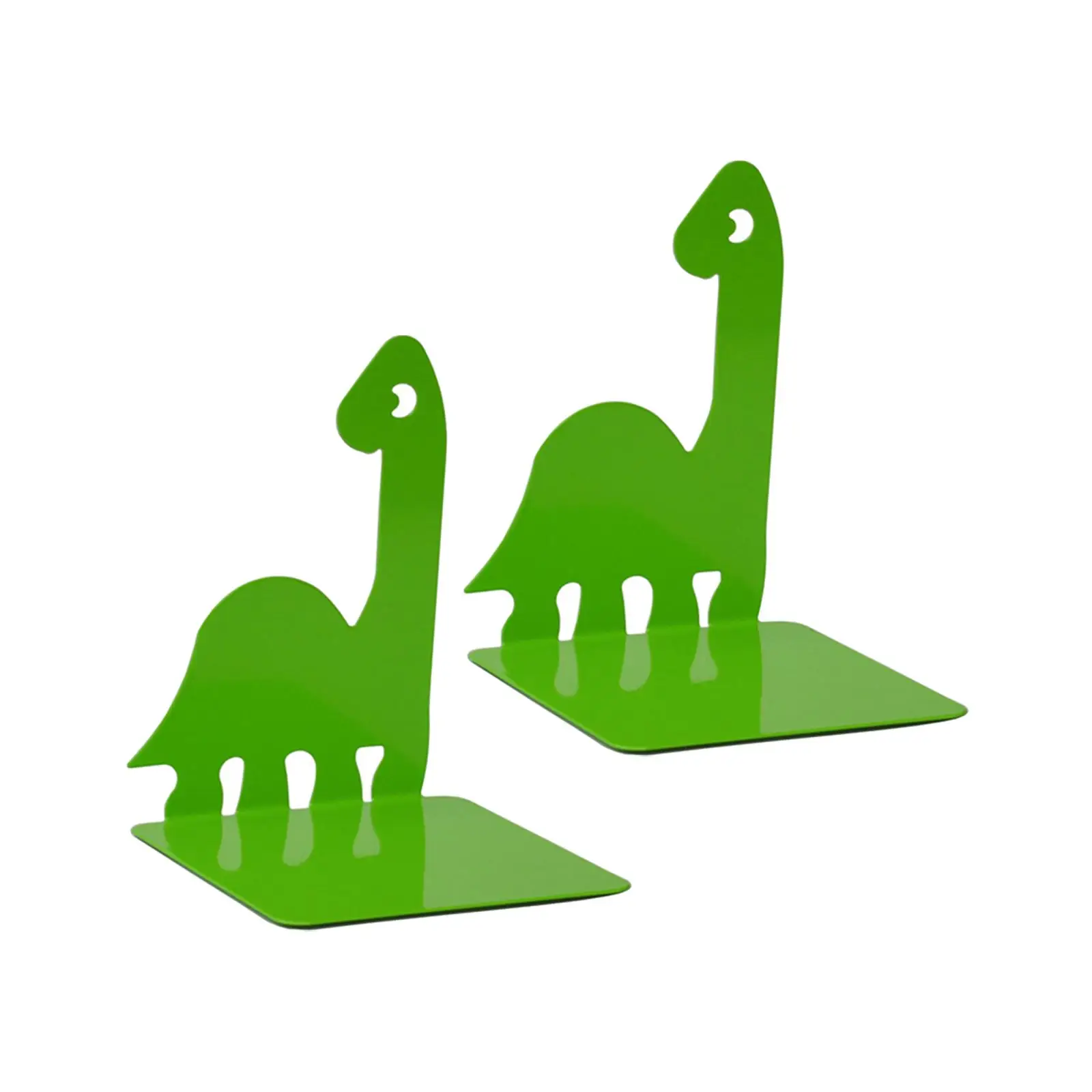 2 Pieces Dinosaur Shape Bookends Stationery Multipurpose for Study Dormitory