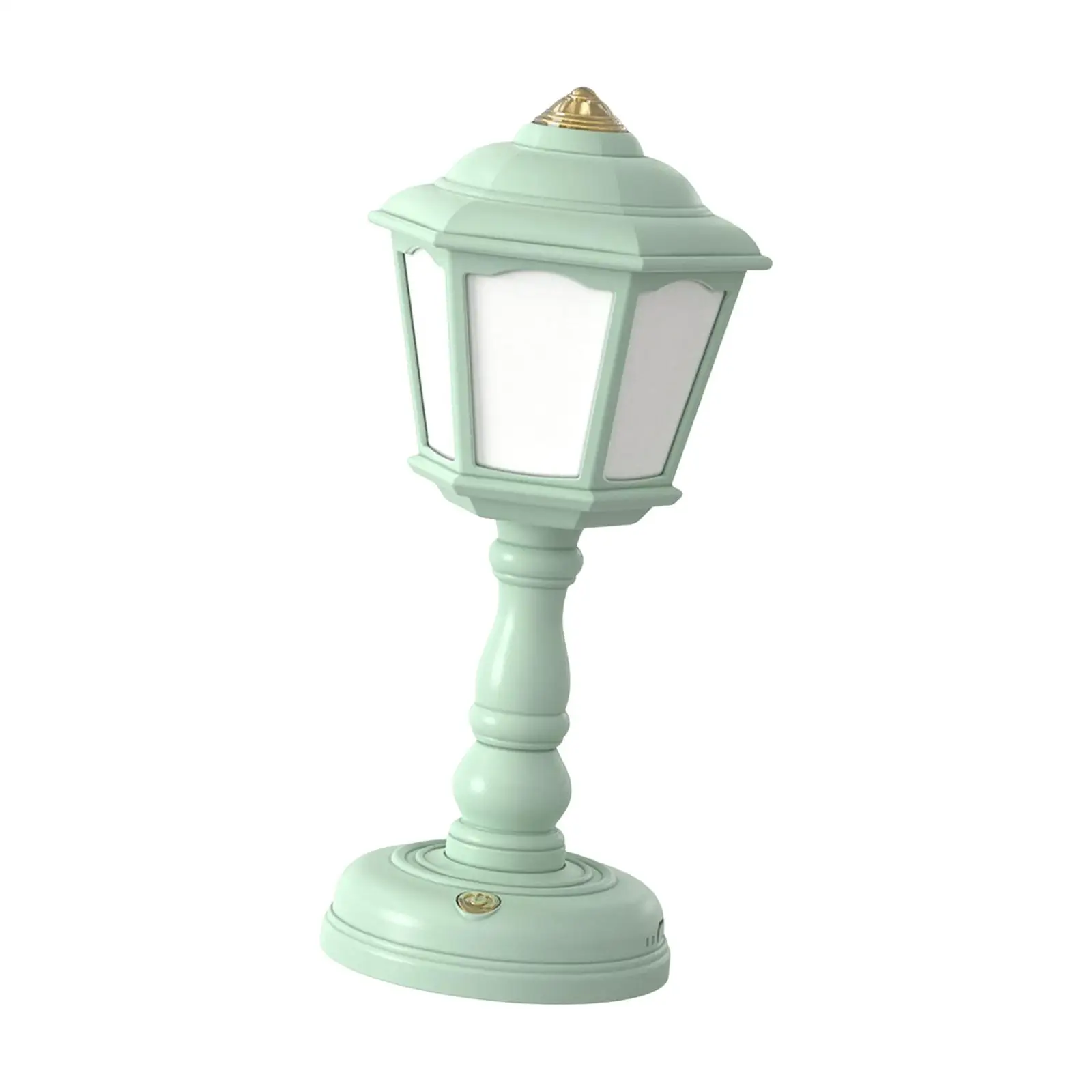 Mini Retro Table Lamp Decorative LED Night Light for Bedroom Bedside Dorm