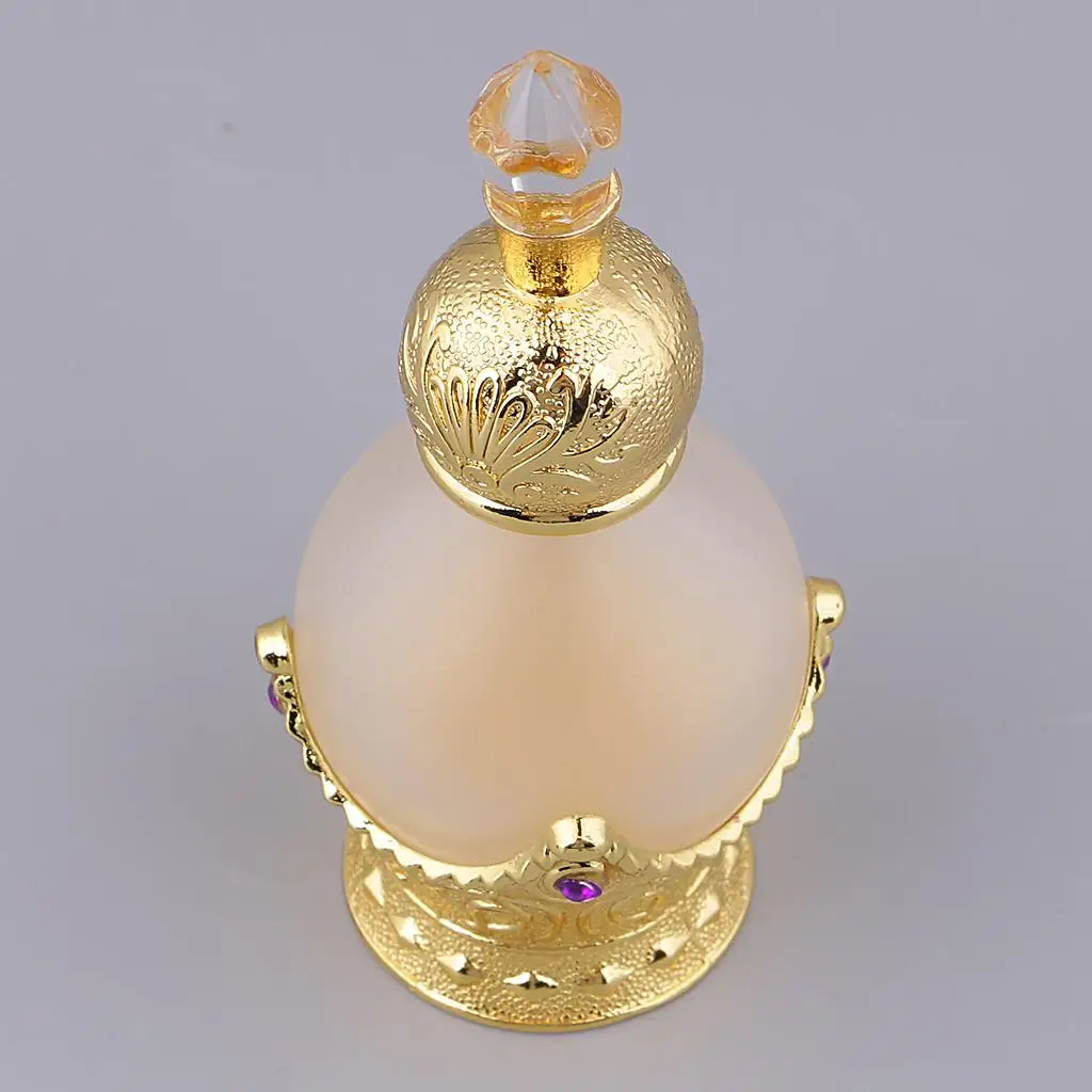 2pcs Glass Empty Refillable 15ml Perfume Holder Bottle  Jewelry