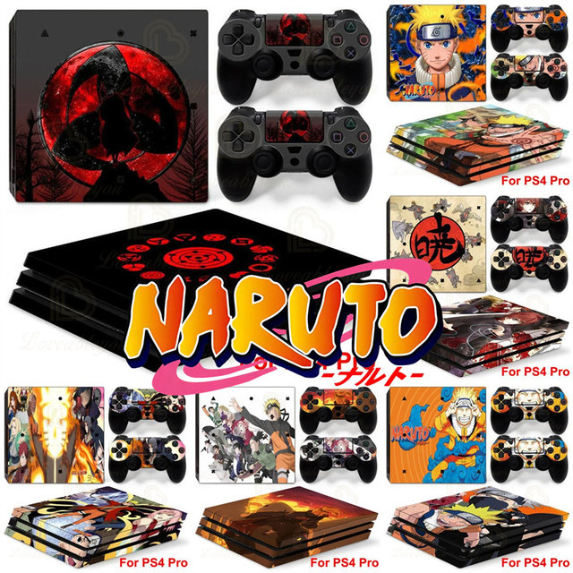  Playstation 4 Skin Set - Naruto HD Printing Vinyl Skin