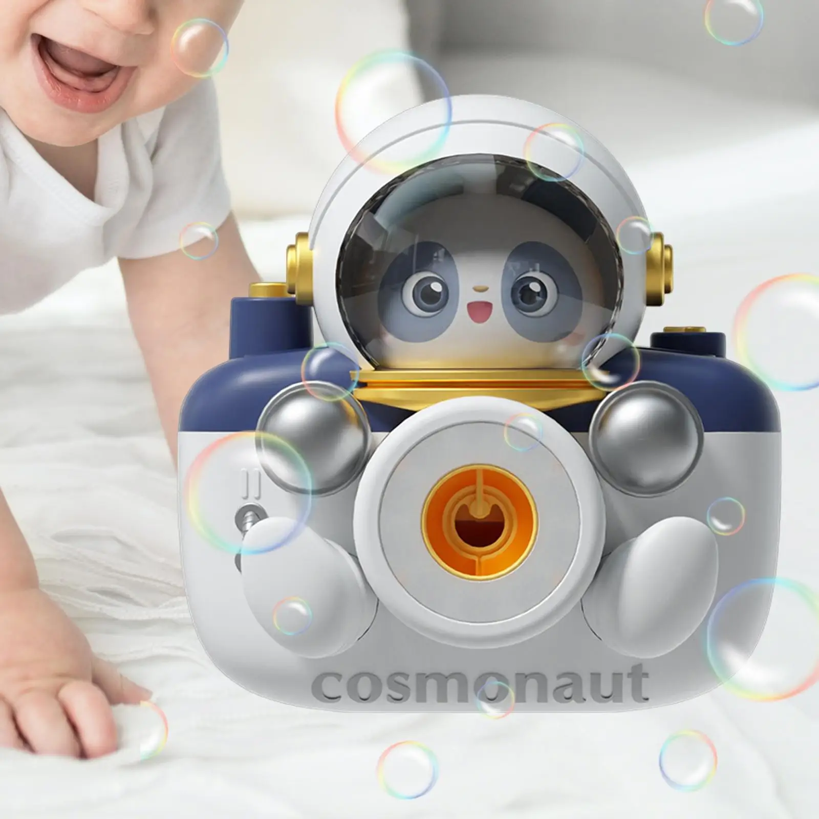 Space Astronaut Bubble Blower Soap Bubble Maker Summer Electric Spray Bubble Toy