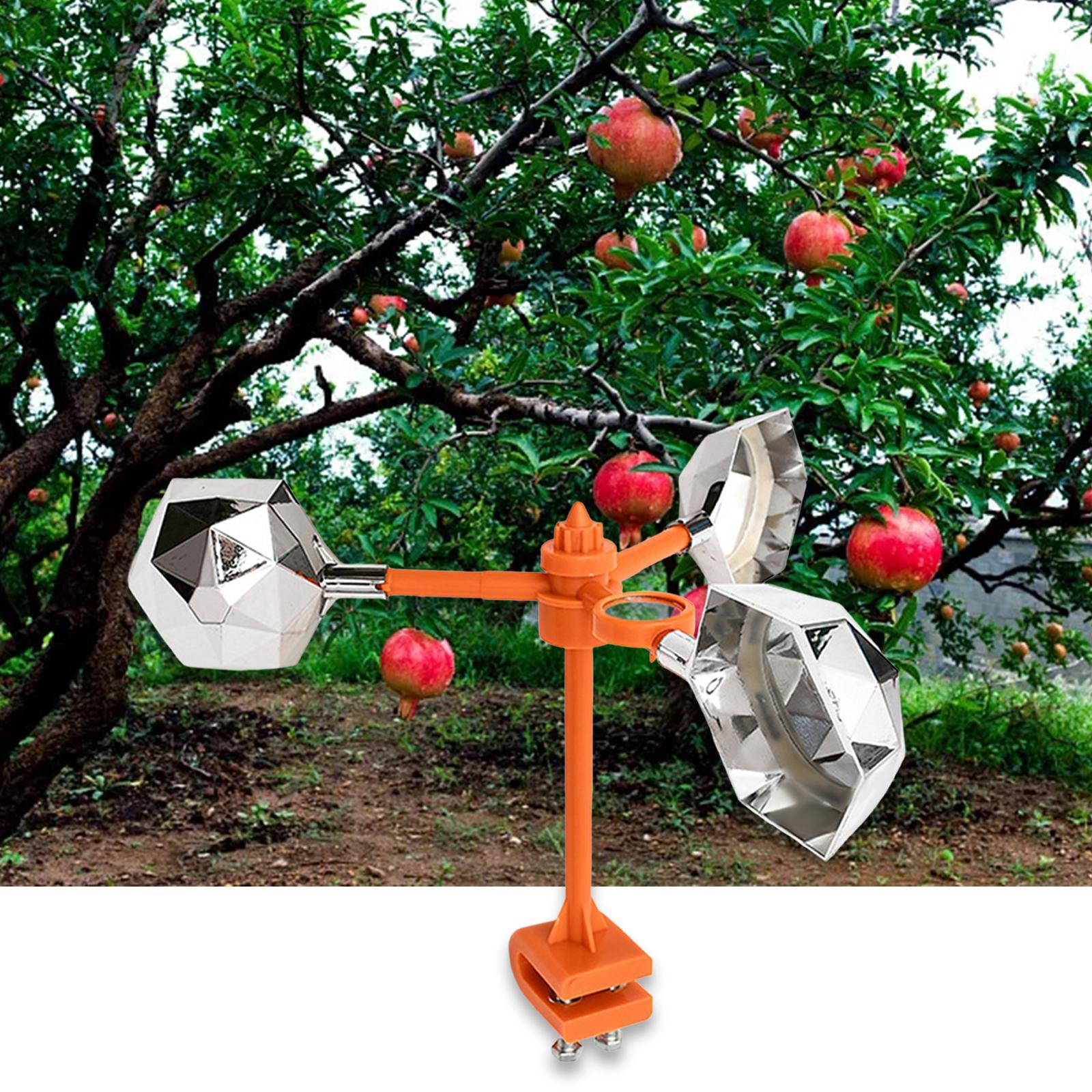 Bird Scare Wind 360 Degree Rotary Pigeon Bird Deterrent Bird Deterrent Device for Trees Garden Fields Ponds