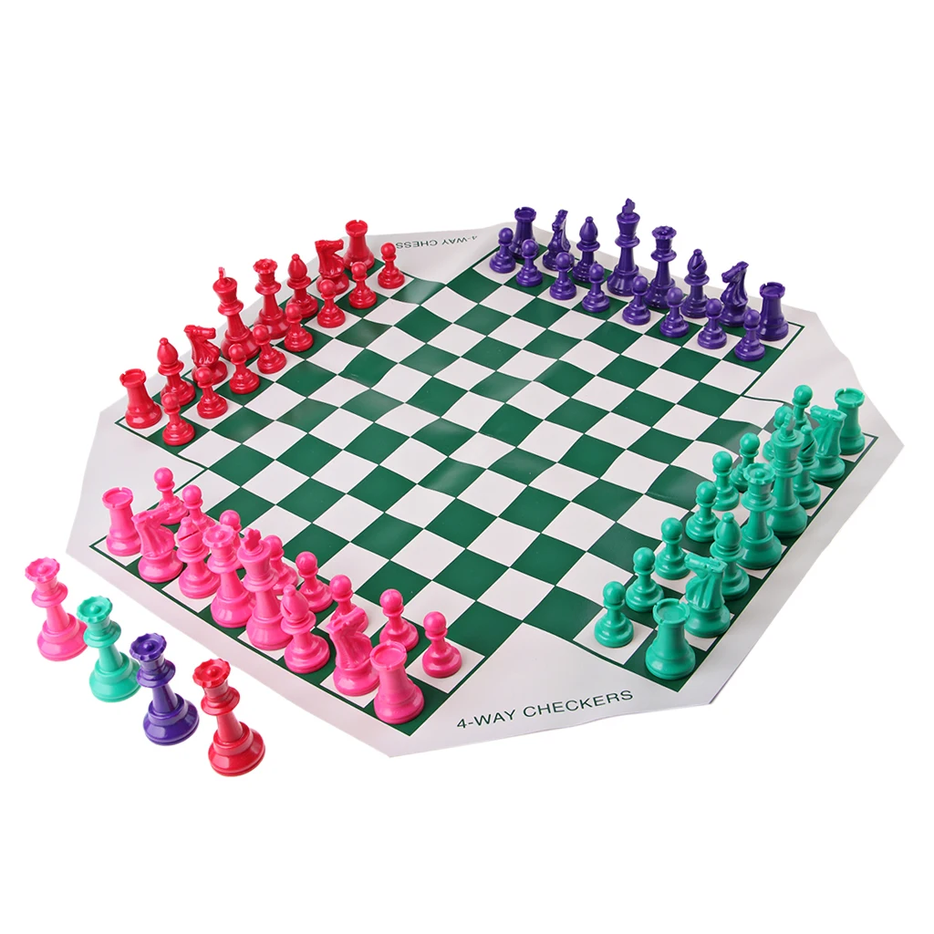  Shape Chess Pieces and Board   Gifts for Boys Girls Kids, Adults & Children
