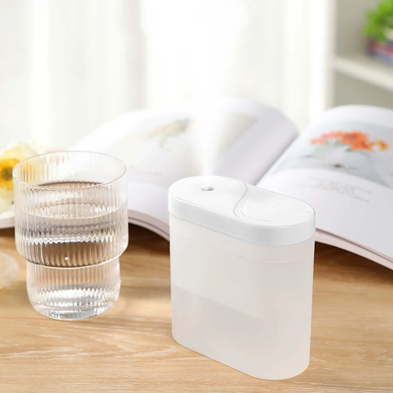 Mini Air Humidifier Sprayer Mute Portable for Home Travel Office