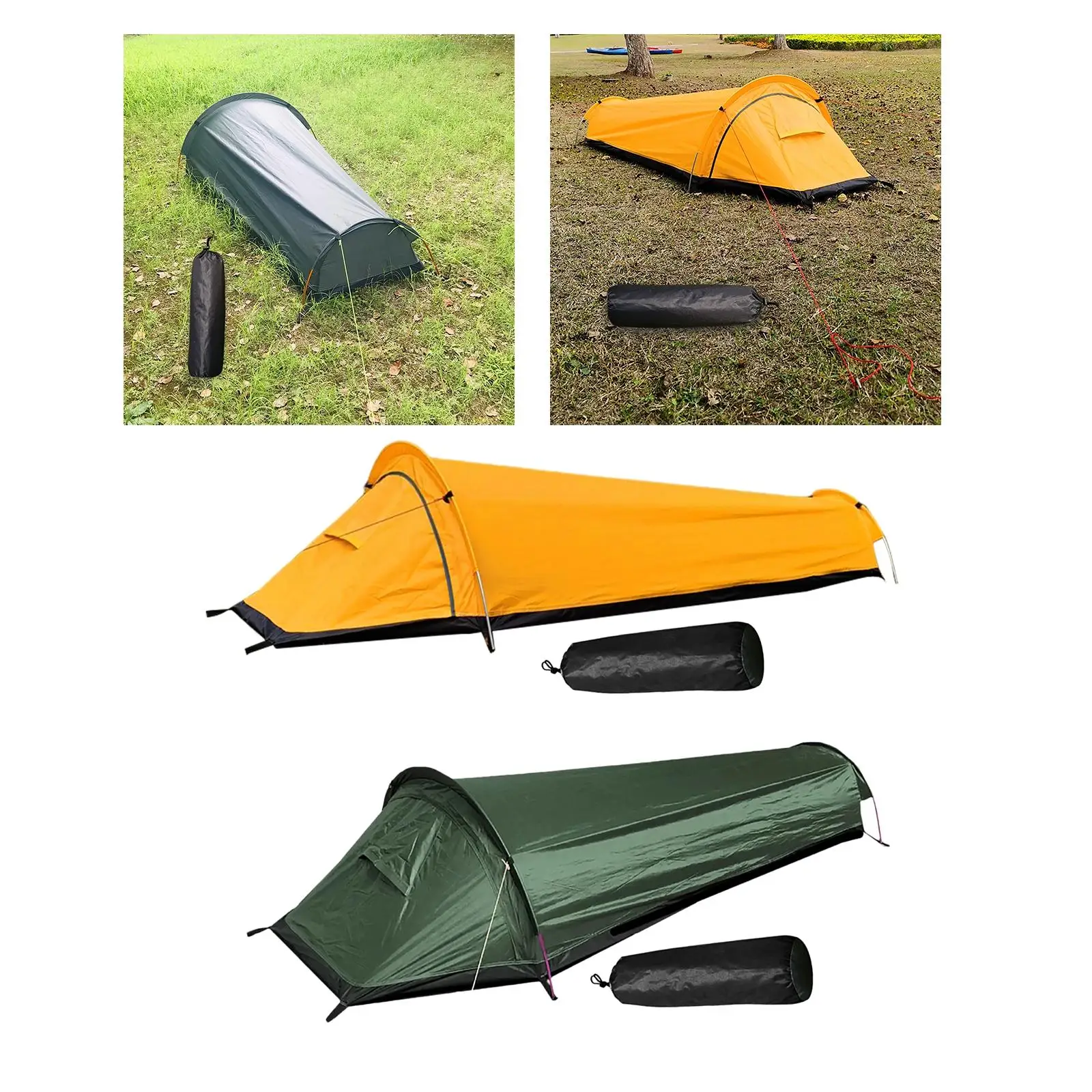 Ultralight Camping Tent Waterproof Survival 1 Person  Shelter