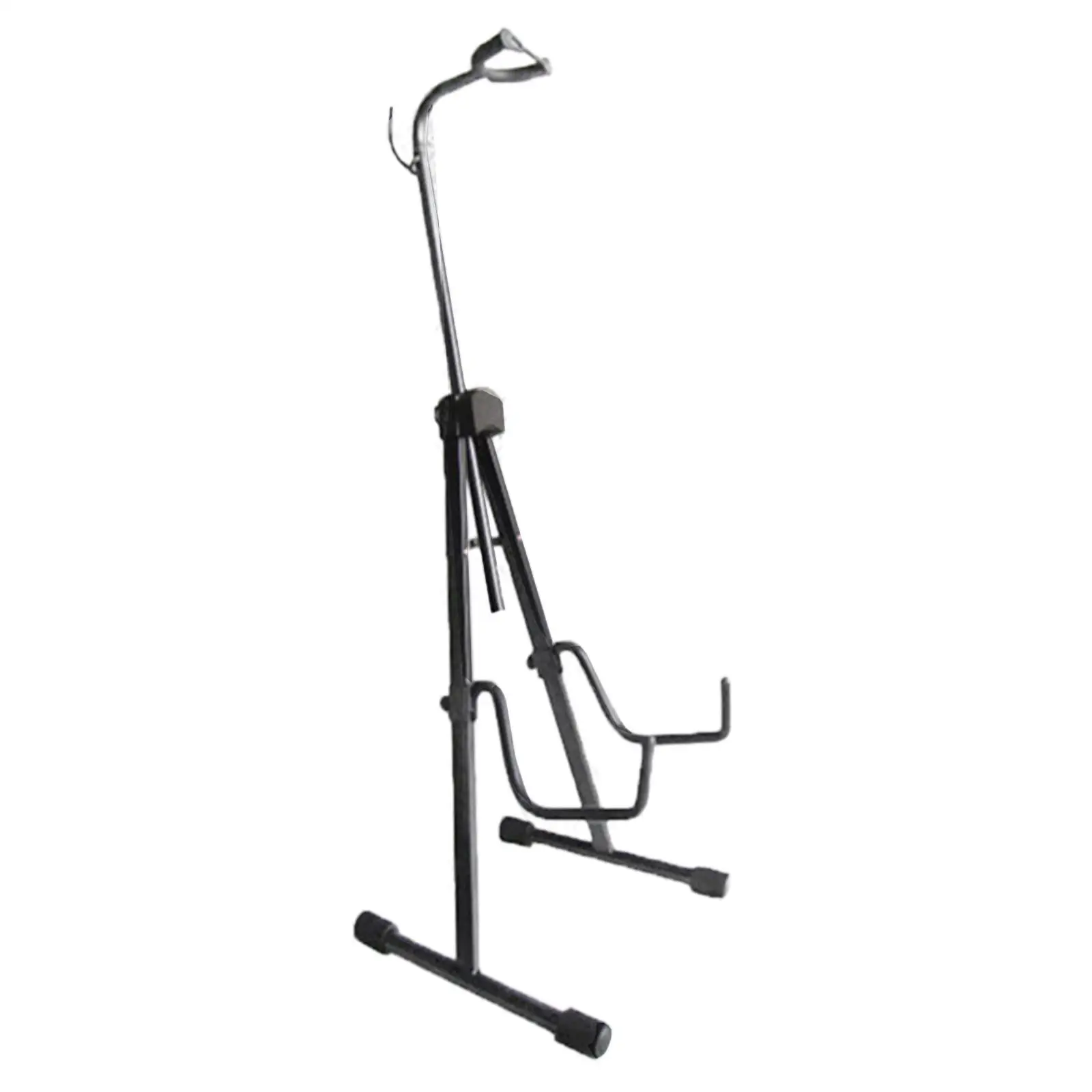 Metal Cello Display Stand with Hook Foldable Easily Fold and Open Durable