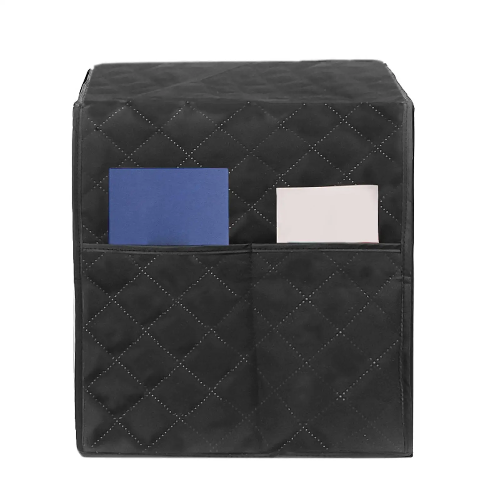 Espresso Machine Quilted Protective Cover Washable with Storage Pocket for Stand Mixer Stain Resistant Easily Install Accessory