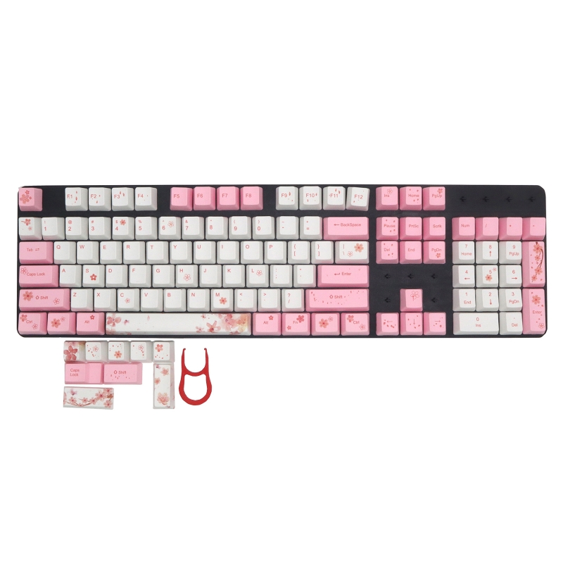 custom keycaps cherry blossom