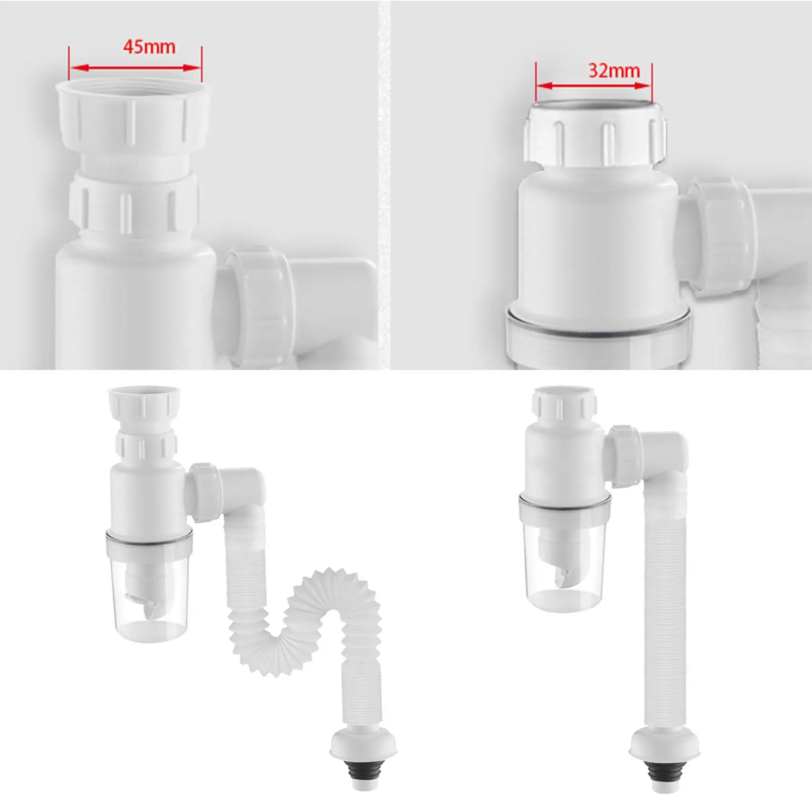 Universal Sink Drain  Deodorant Sewer Drain  for Residences Kitchen
