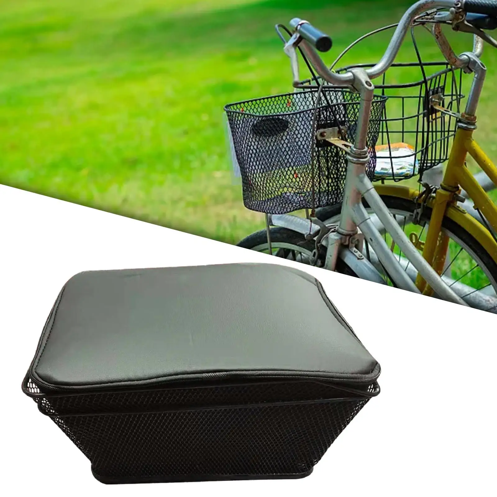 Bike Rear Basket Storage Rustproof Folding Bike Bike Pannier Luggage Rack