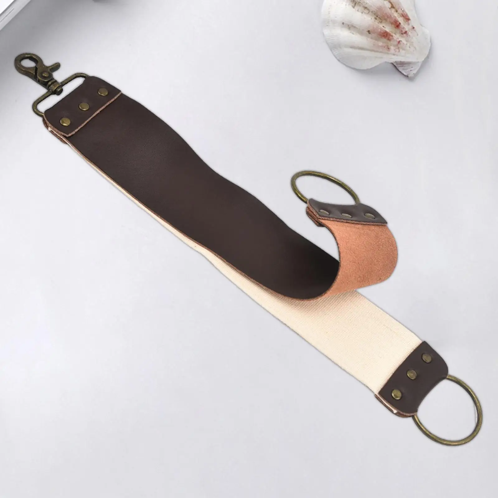 Leather Shaving Strop Sharpening Belt Multipurpose Shaving Tool Adult Blade Grinding Replacement Portable Sharpening Strop Belt