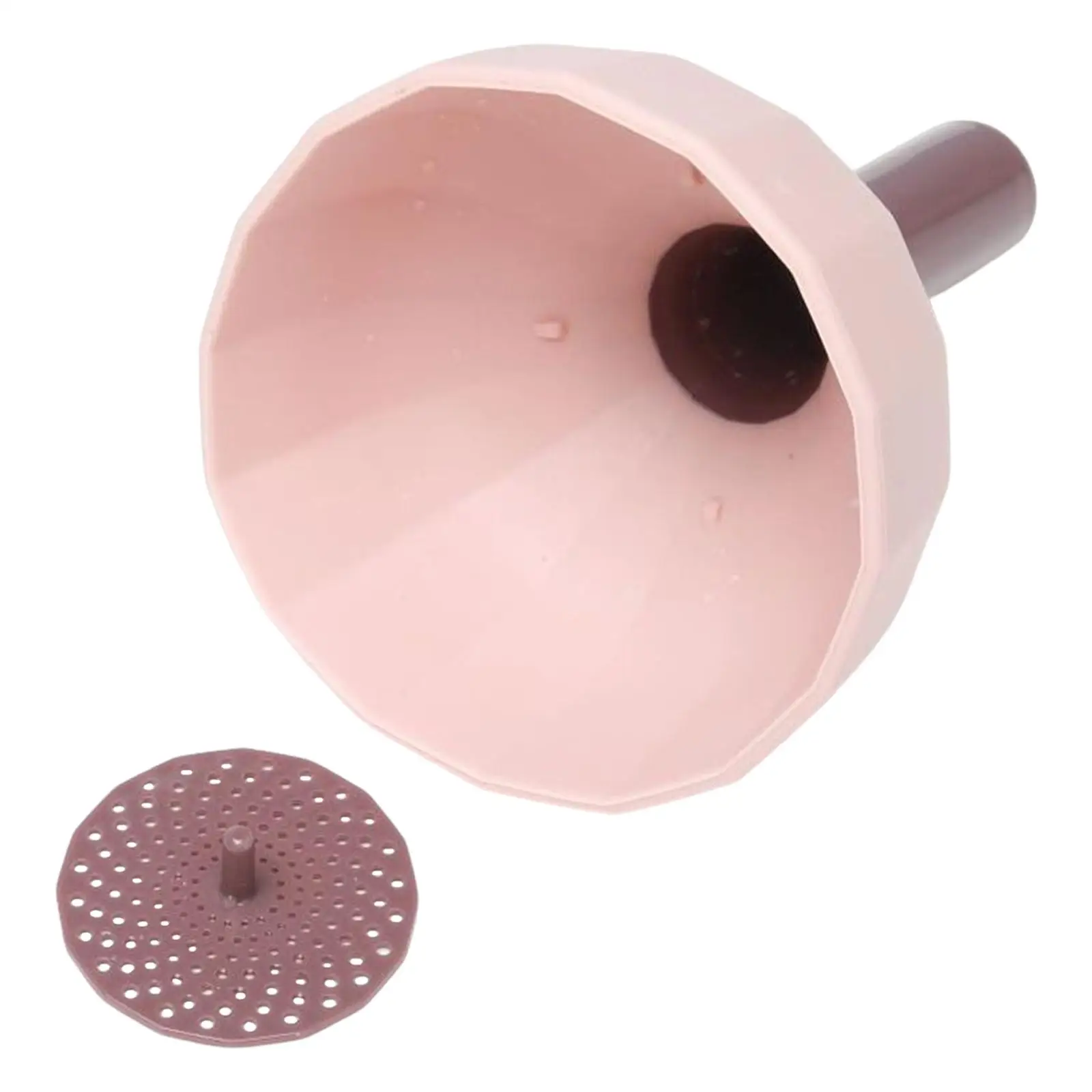Kitchen Funnel Removable Strainer Filter Food Grade PP for Ingredients Beer Transferring Oil Solid Particles Fluid