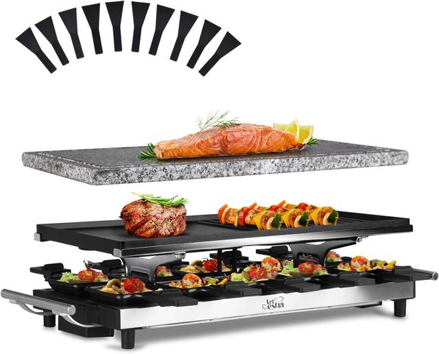 Raclette table hotsell grill