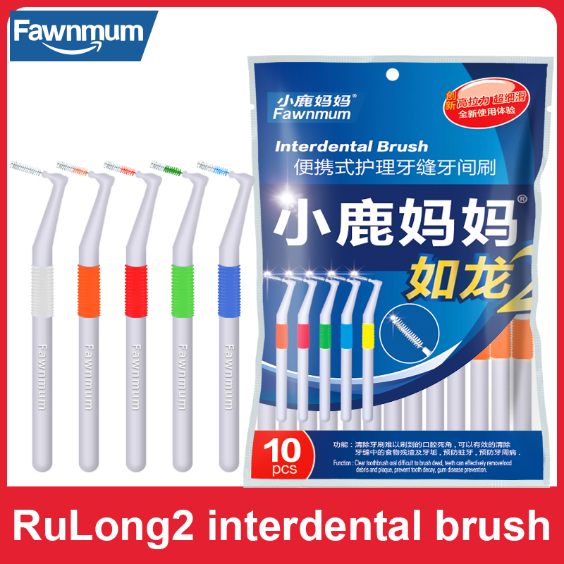 Best of Fawnmum 0.6-1.2mm Interdental Brush For Teeth Cleaning Dentistry Between Teeth Oral Care Toothpick Dental Tool Floss Orthodontic Reviews & Tips