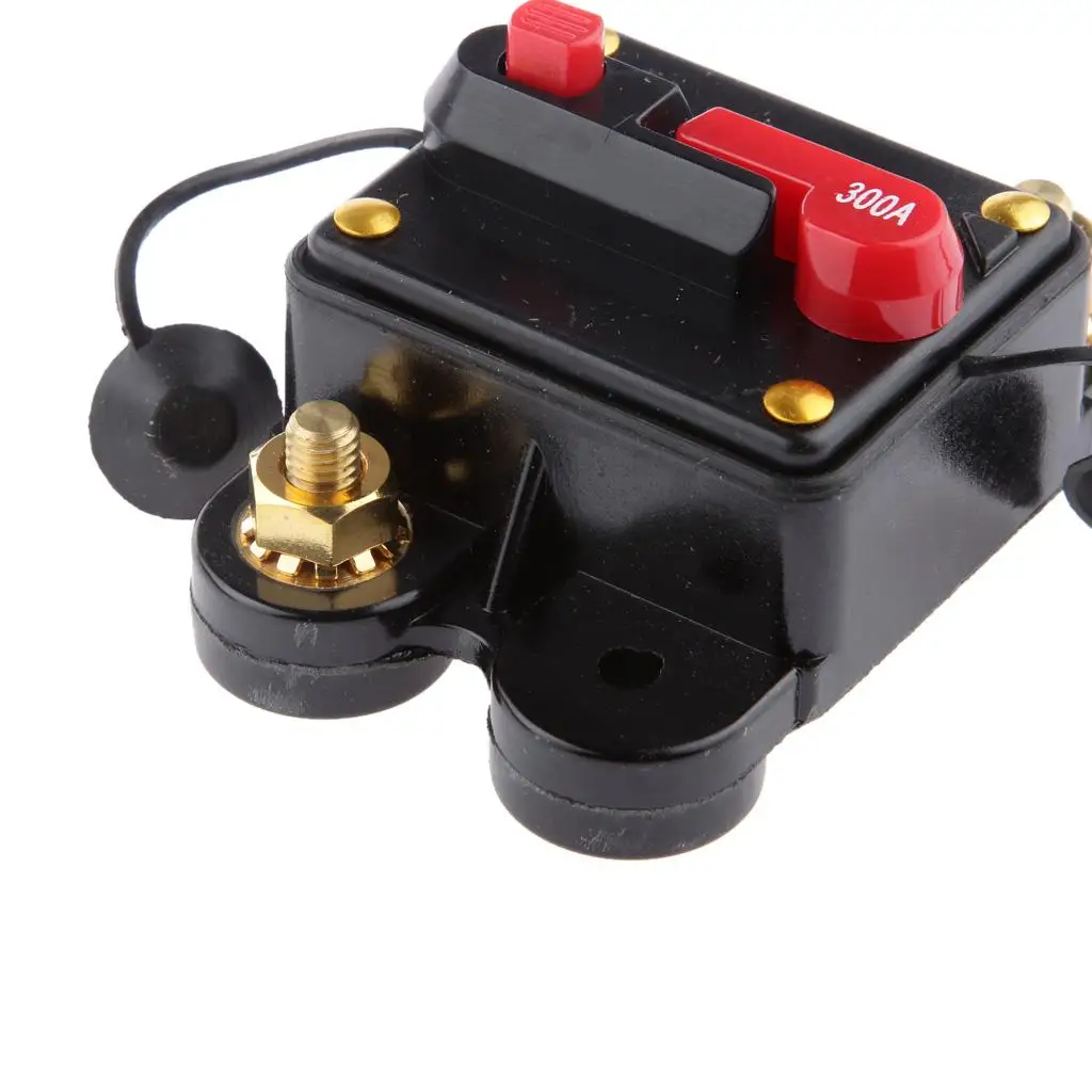 Manual  Circuit Breaker 12v/Boat Audio Inline  Holder 300A