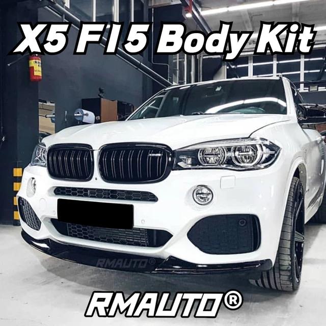 BMW x5f15 mスポーツ2014-2018用カーバンパー,チューニング,リップ