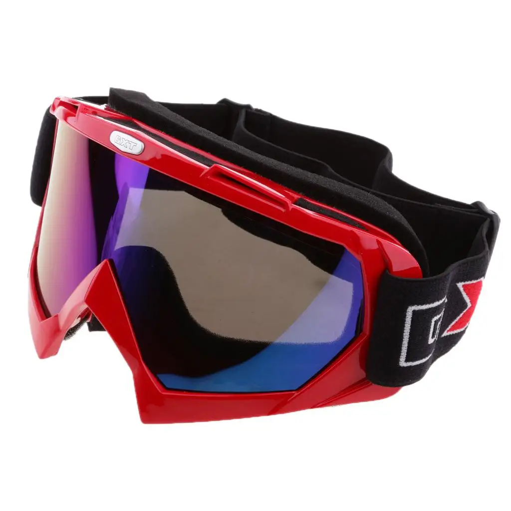 Motorcycle Motocross Dirt Bike ATV Racing Goggles Ski Snowboard Snowmobile Glasses Windproof Dustproof Eyewear