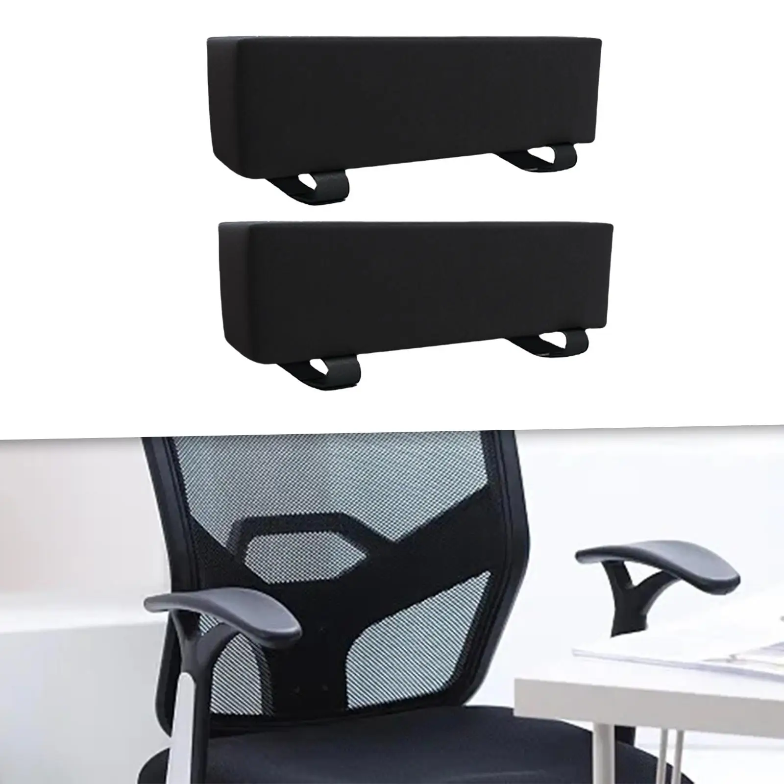 Chair Armrest Pad Chair Arm Rest Pillow Thickened Comfortable Washable Multifunction Memory Foam Portable for Home Gaming Chair