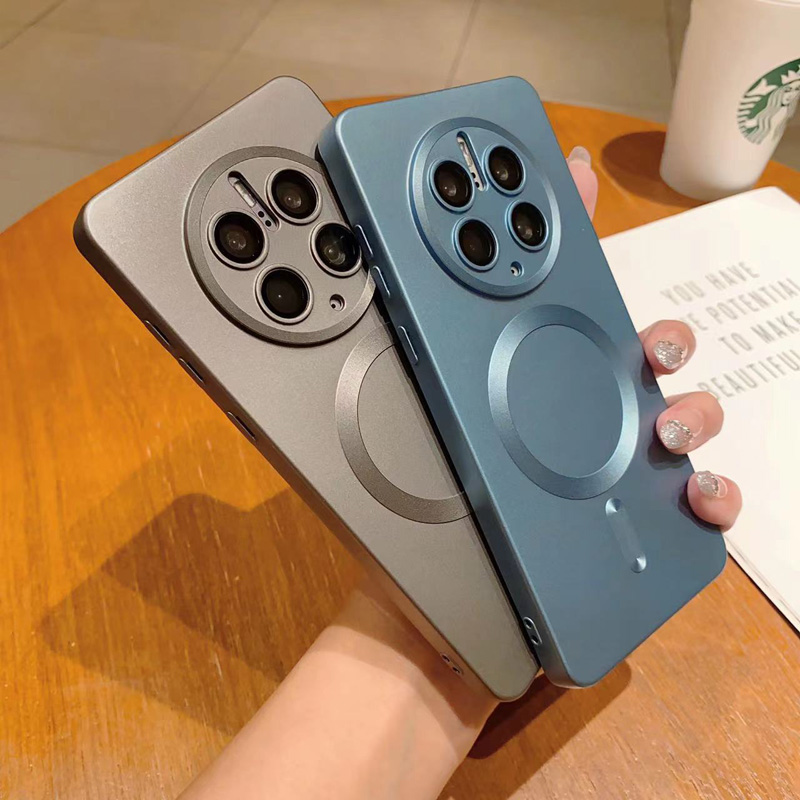 Magnetic Wireless Charging Phone Case For Huawei P60 P60pro P50_voghion.com