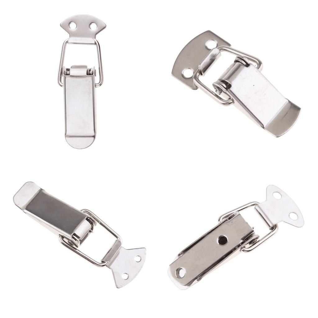 Stainless Steel Locker Clip Clamp Hasp/Hold Down/Clamp Anti-Rattle Latch for Boat