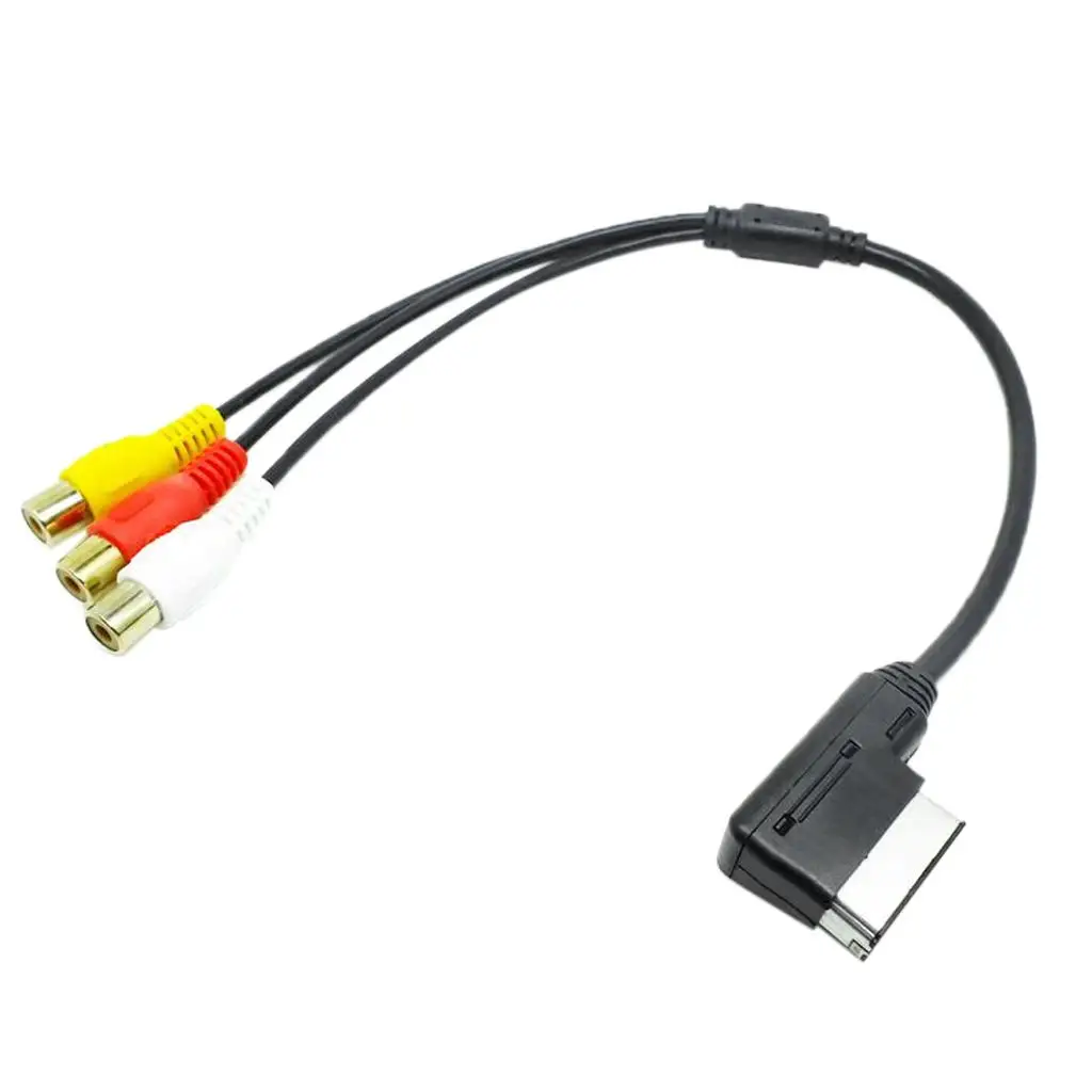 automobile music Interface  RCA Cable For  \ A8 \ Q5 \ Q7 \ R8 \ TT