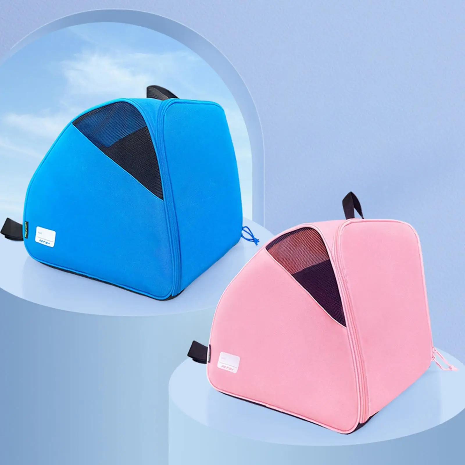 Roller Skate Bag with Carry Handle and Adjustable Shoulder Strap Skating Bag